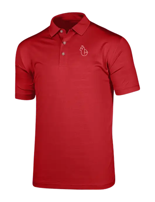 Callaway Vibrant Red Ventilated Polo w/Alpac Logo