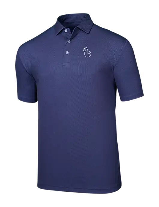 Callaway Birdseye Navy Polo w/Alpac Logo