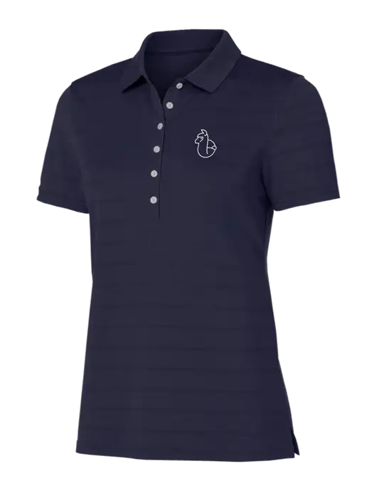 Callaway Womens Navy Ventilated Polo w/Alpac Logo