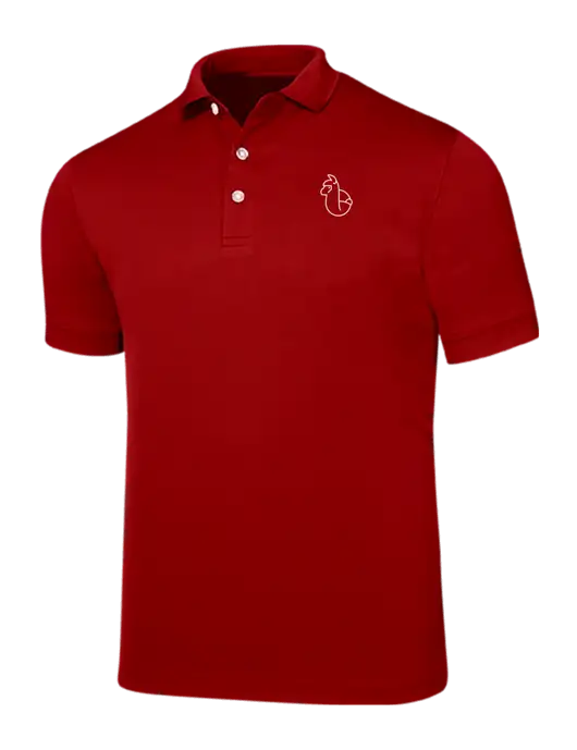Callaway Ottoman Red Polo w/Alpac Logo