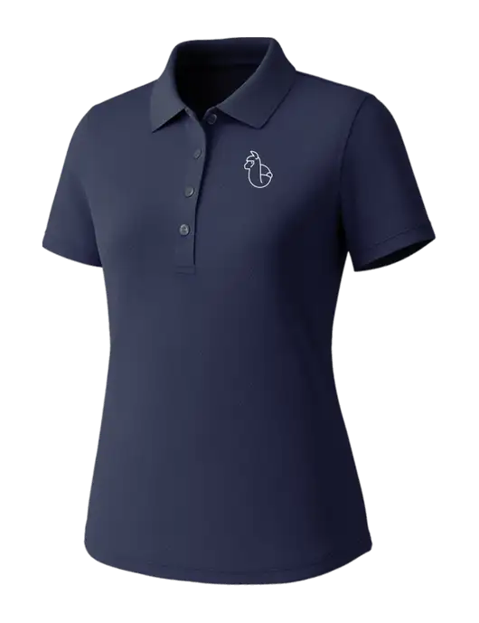 Callaway Womens Core Navy Performance Polo w/Alpac Logo