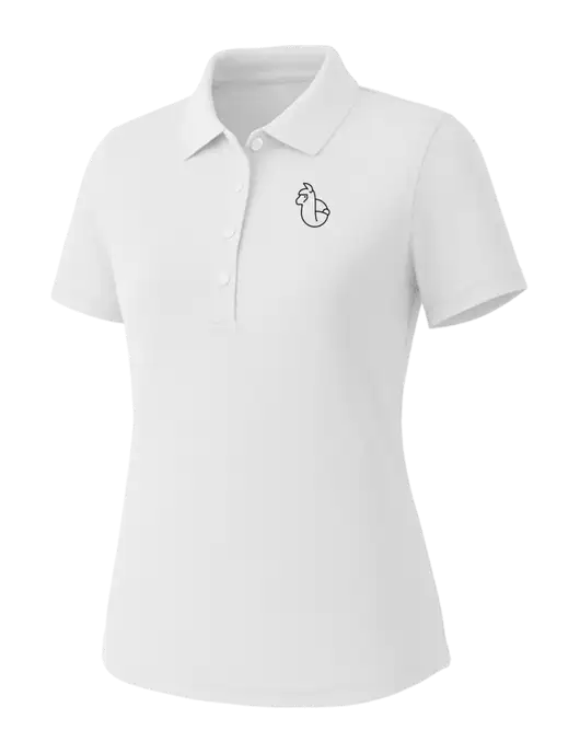Callaway Womens Core Bright White Performance Polo w/Alpac Logo