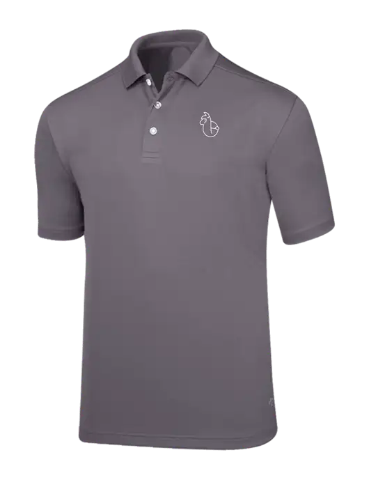 Callaway Core Medium Grey Performance Polo w/Alpac Logo