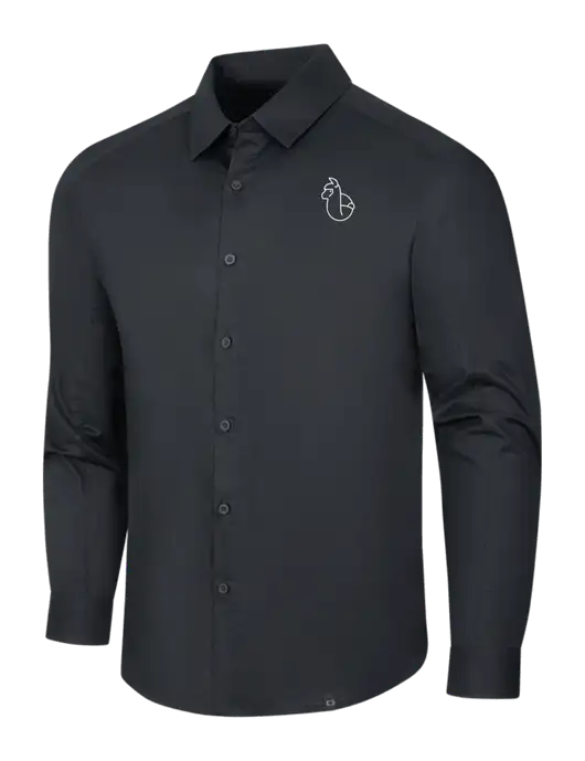 OGIO Black Commuter Woven Shirt w/Alpac Logo