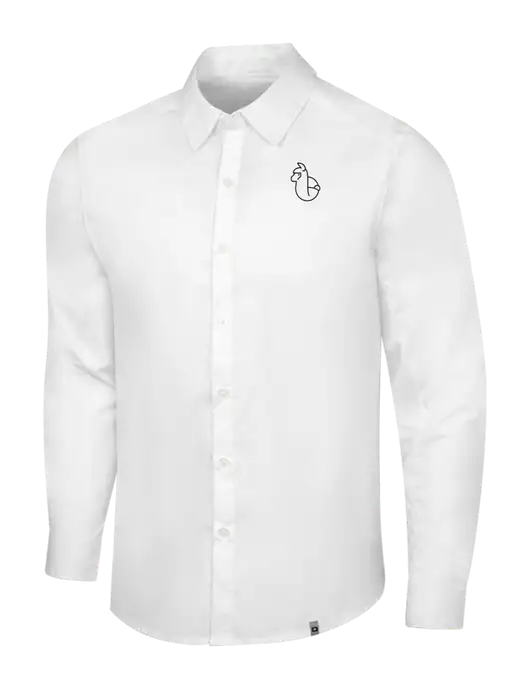 OGIO White Commuter Woven Shirt w/Alpac Logo