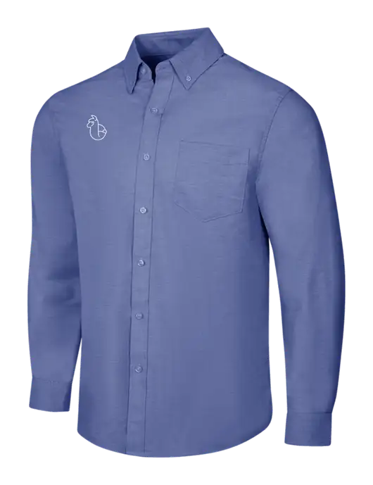 Navy SuperPro Oxford Shirt w/Alpac Logo