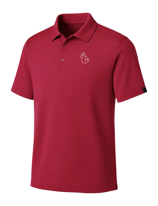 OGIO Red Framework Polo w/Alpac Logo
