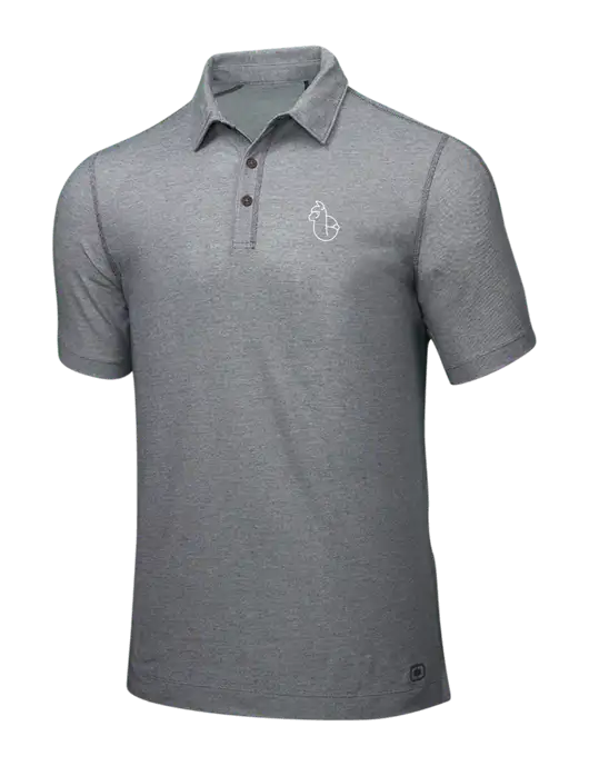 OGIO Medium Grey ONYX Polo w/Alpac Logo