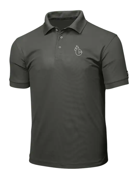 OGIO Medium Grey Caliber 2.0 Polo w/Alpac Logo
