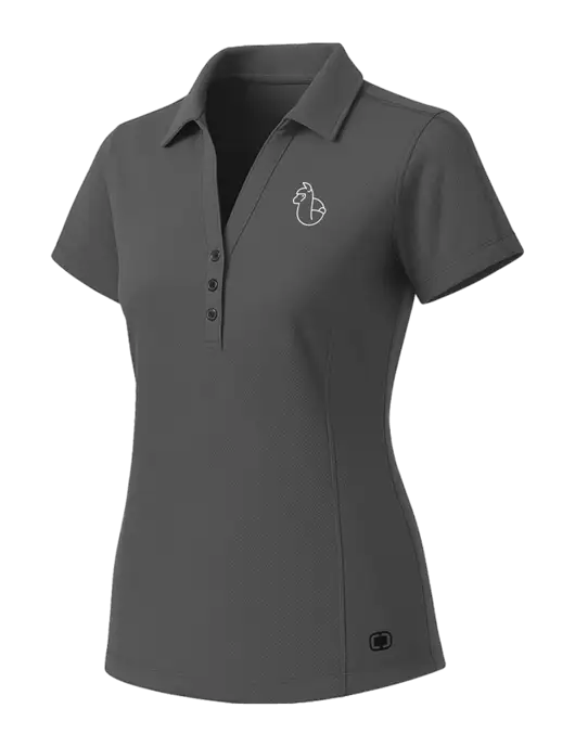 OGIO Womens Medium Grey ONYX Polo w/Alpac Logo