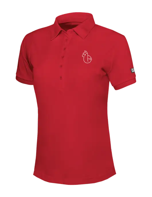 OGIO Womens Red Jewel Polo w/Alpac Logo