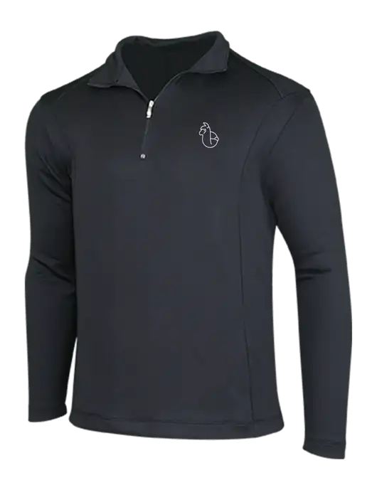 NIKE Black Sport Cover-Up w/Alpac Logo