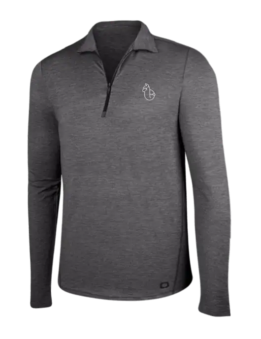 OGIO Gear Grey Heather Endurance Force 1/4 Zip w/Alpac Logo