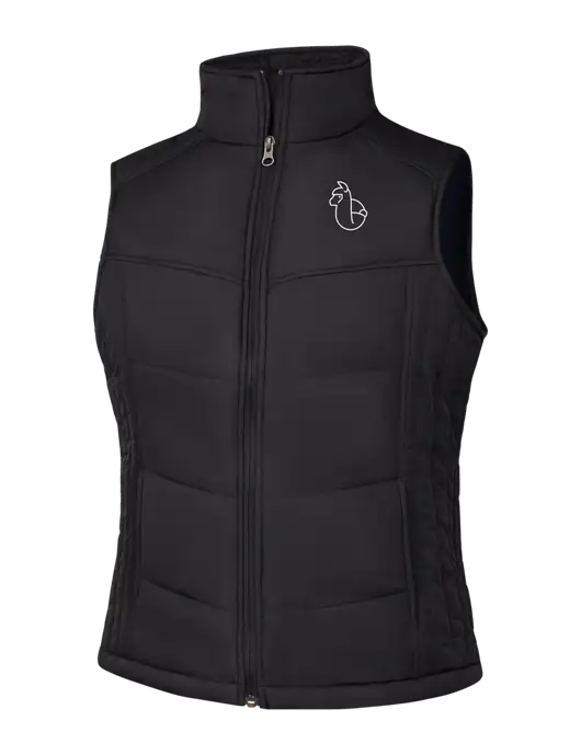 Womens Black/Black Vest w/Alpac Logo