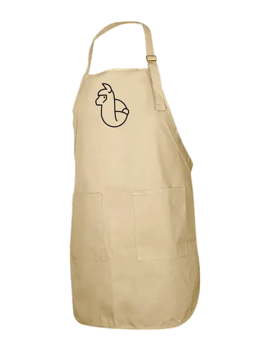 Full-Length Stone Apron With Pockets w/Alpac Logo