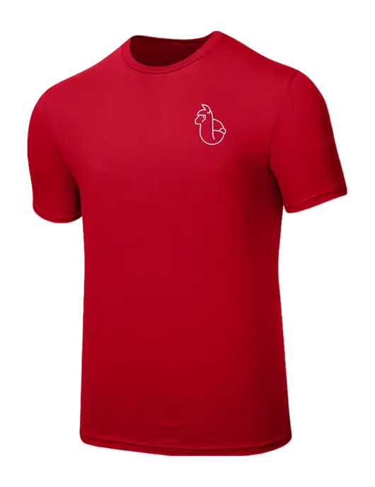 Seriously Soft Red T-Shirt w/Alpac Logo
