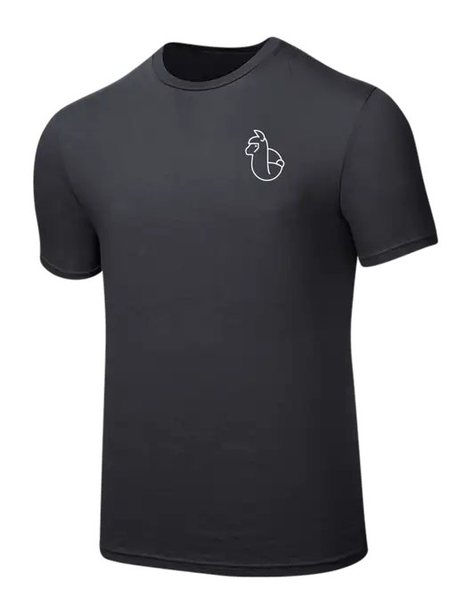 Seriously Soft Charcoal T-Shirt w/Alpac Logo