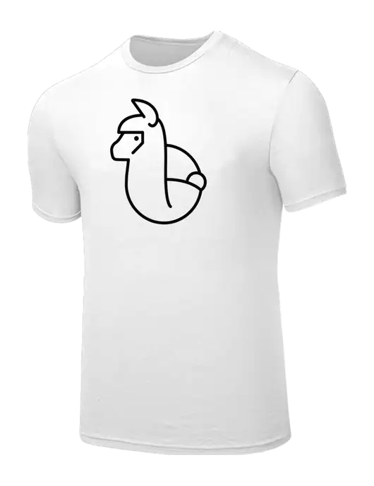 Seriously Soft White T-Shirt w/Alpac Logo