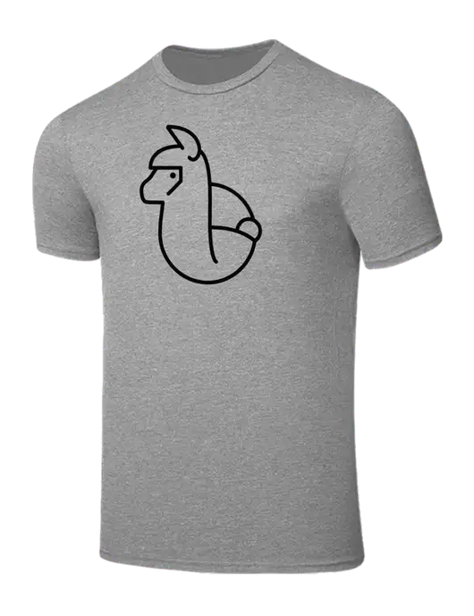 Seriously Soft Light Heather Grey T-Shirt w/Alpac Logo