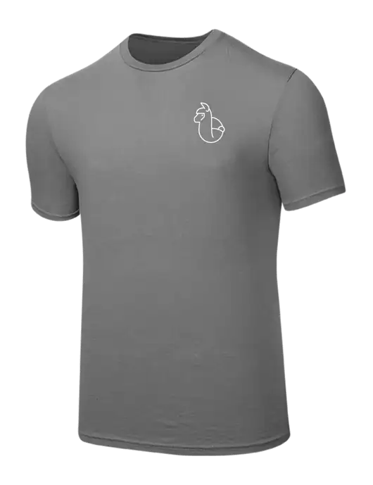 Seriously Soft Medium Grey T-Shirt w/Alpac Logo