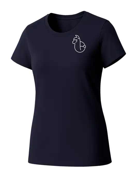 Womens Seriously Soft New Navy T-Shirt w/Alpac Logo
