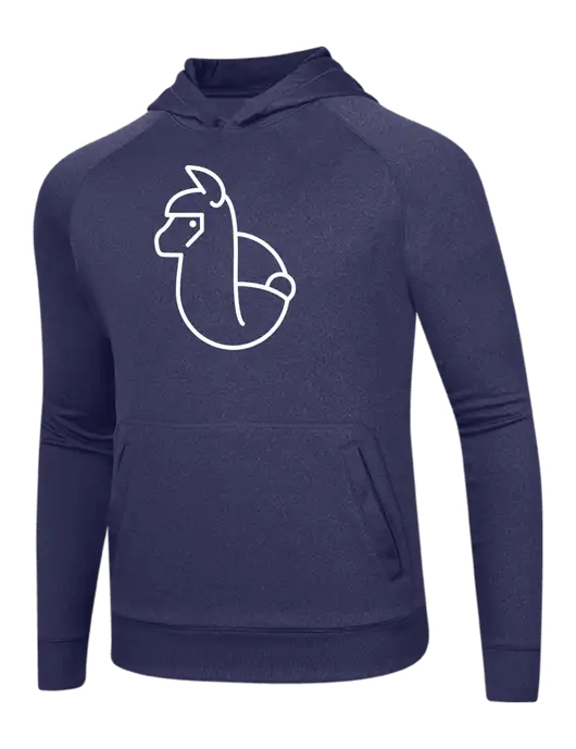 Tech True Navy Fleece Hooded Sweatshirt w/Alpac Logo