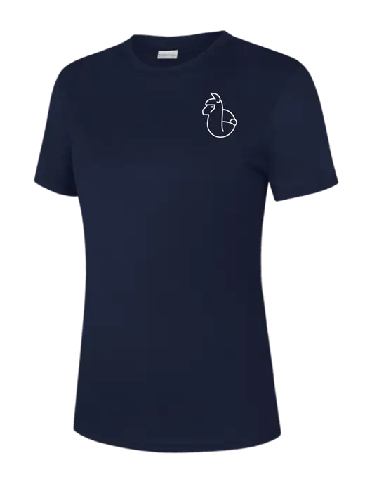 Womens Navy PosiCharge Competitor Tee w/Alpac Logo