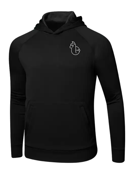 Tech Black Fleece Hooded Sweatshirt w/Alpac Logo