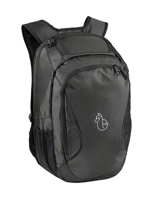 Stealth Dark Grey/Black Laptop Backpack w/Alpac Logo