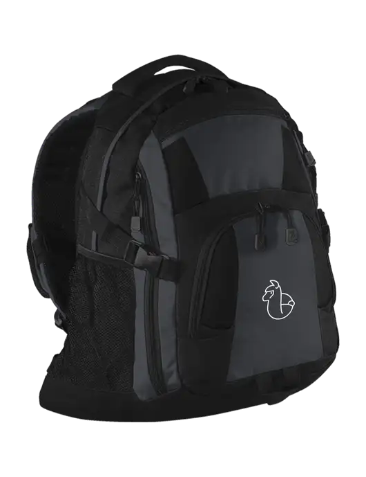 Urban Black/Grey/Black Laptop Backpack w/Alpac Logo