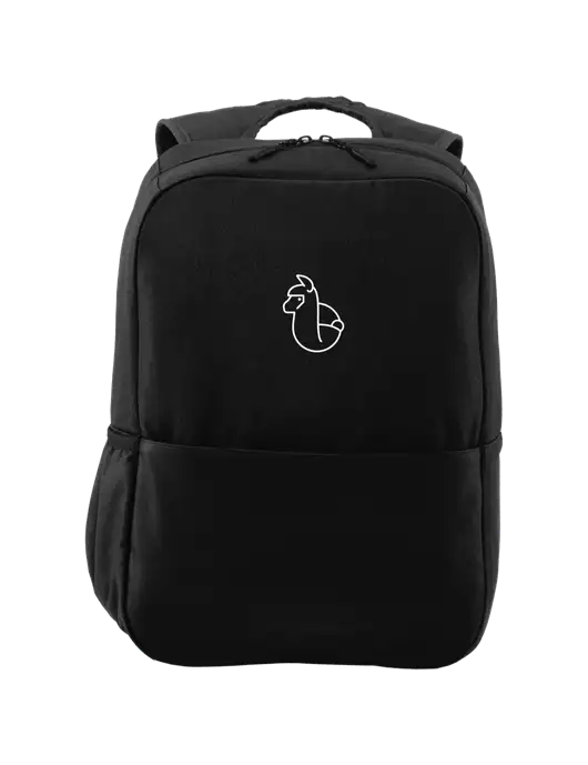 Access Square Laptop Black Backpack w/Alpac Logo
