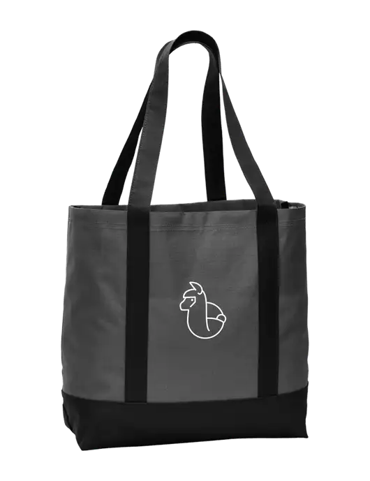 Carryall Charcoal/Black Day Tote Dark w/Alpac Logo