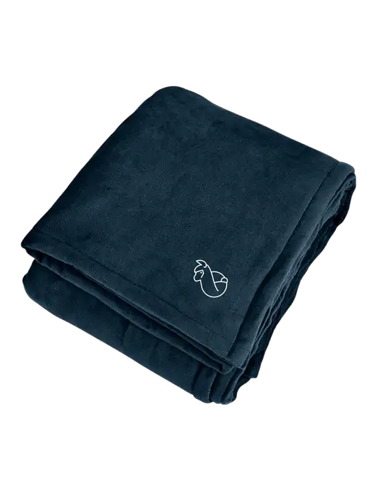 Mountain Lodge Navy Eclipse Blanket w/Alpac Logo