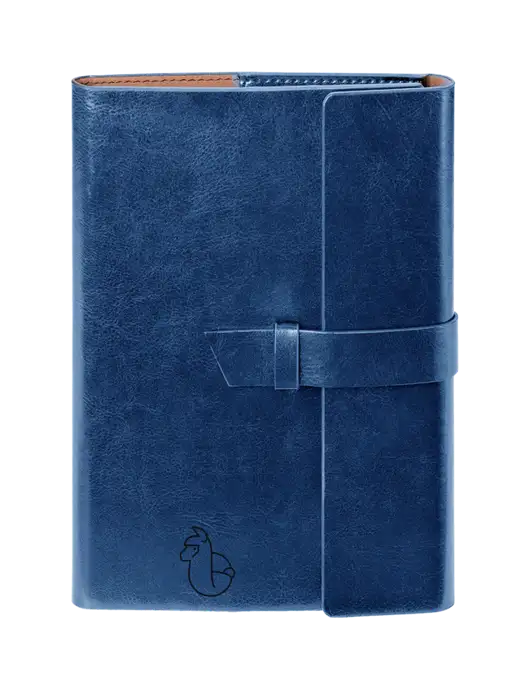 Fabrizio Blue 6.875 x 9.56 Portfolio w/Alpac Logo
