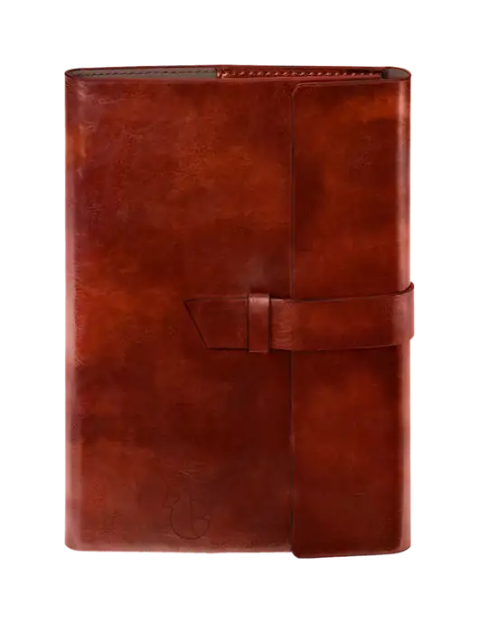 Fabrizio Brown 6.875 x 9.56 Portfolio w/Alpac Logo