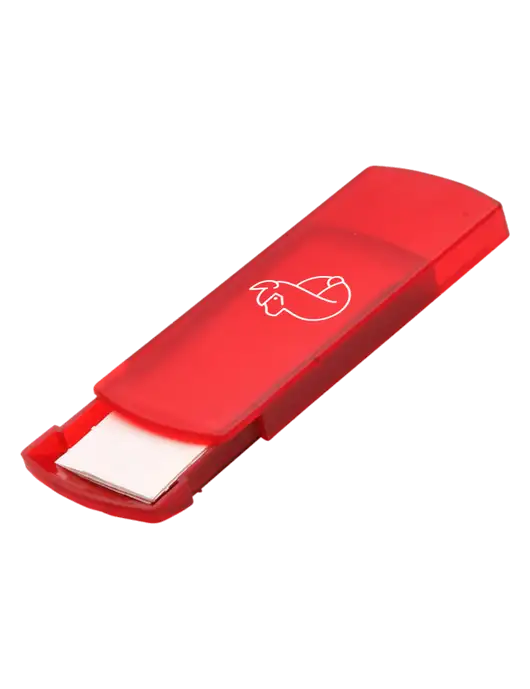 Slide Right Red Bandage Dispenser w/Alpac Logo