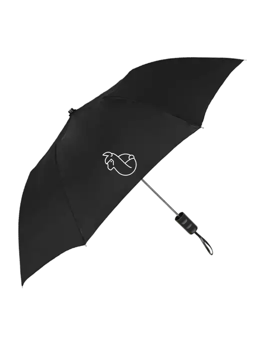 Black 42" Folding Umbrella  w/Alpac Logo