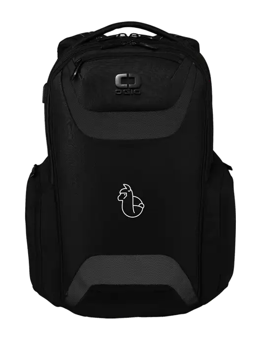 OGIO Black Charcoal Connected Pack w/Alpac Logo
