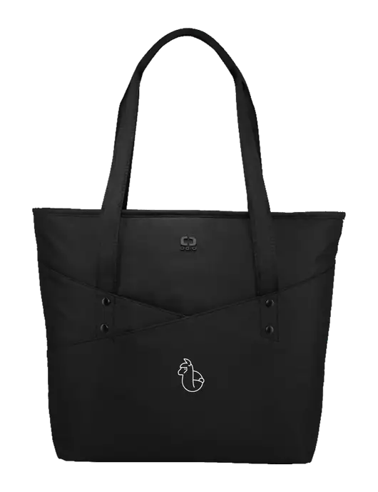 OGIO Black Downtown Tote 
 w/Alpac Logo
