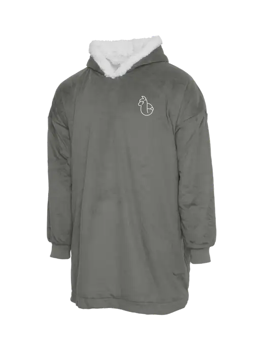 Wearable Lodge Medium Grey Blanket w/Alpac Logo