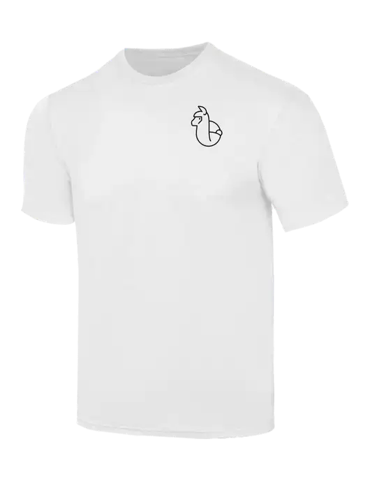 Simply Soft White 4.5oz  Poly/Combed Ring Spun Cotton T-Shirt w/Alpac Logo