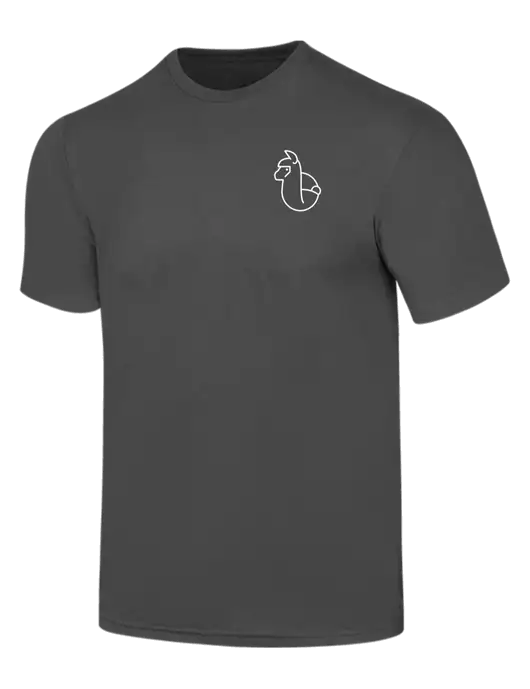 Simply Soft Charcoal 4.5oz  Poly/Combed Ring Spun Cotton T-Shirt w/Alpac Logo