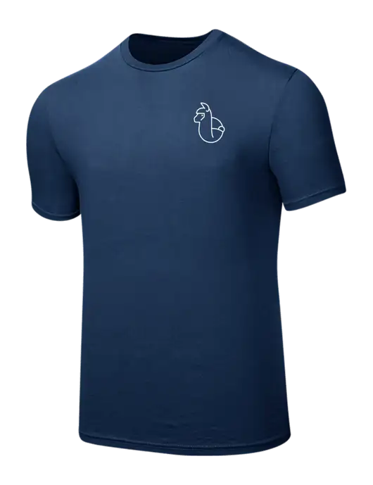 Seriously Soft Deep Slate Blue T-Shirt w/Alpac Logo