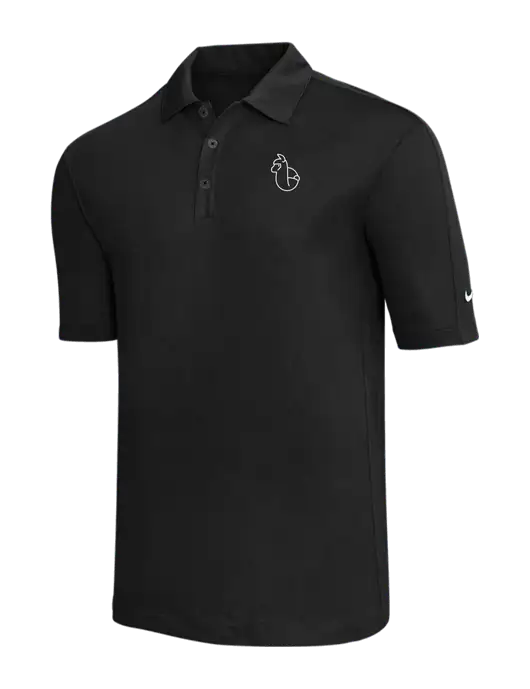 Nike Black Tech Sport Dri-FIT Polo w/Alpac Logo