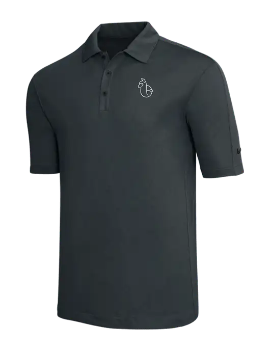 Nike Dark Grey Tech Sport Dri-FIT Polo w/Alpac Logo