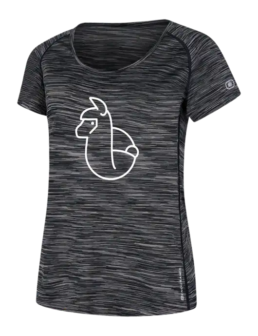 OGIO Womens Black Space Dye Verge Scoop Neck w/Alpac Logo