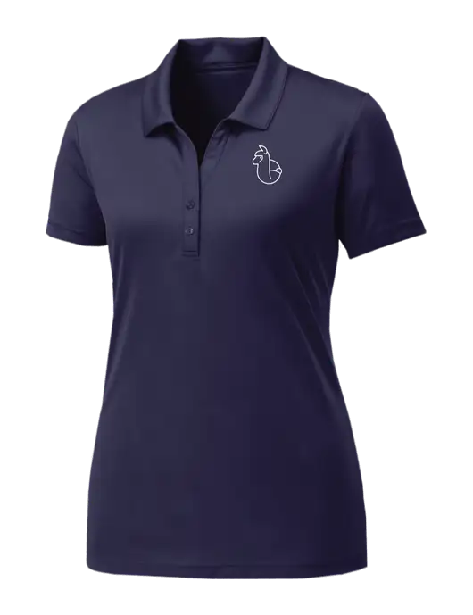 Womens Navy PosiCharge Competitor Polo w/Alpac Logo