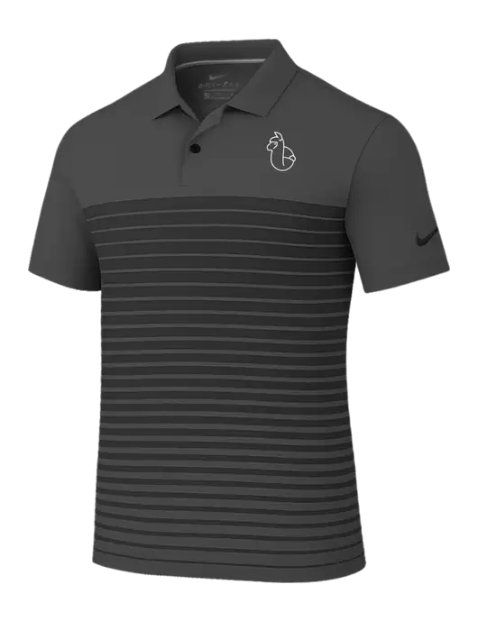Nike Dark Grey Dri-FIT Vapor Block Polo w/Alpac Logo