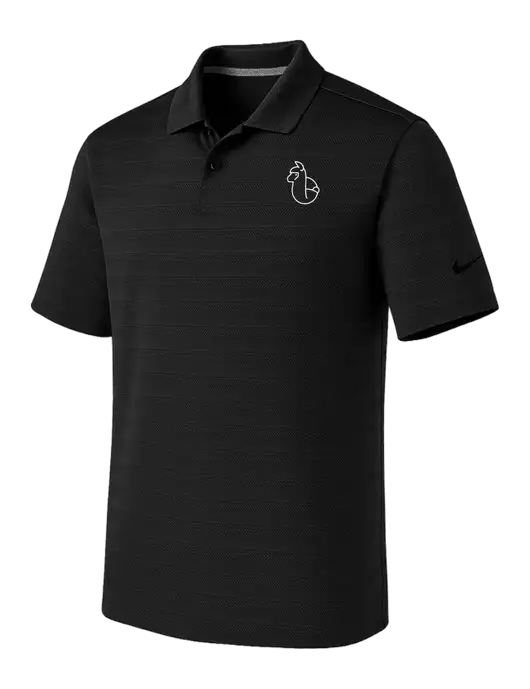 Nike Black Dri-FIT Vapor Jacquard Polo w/Alpac Logo