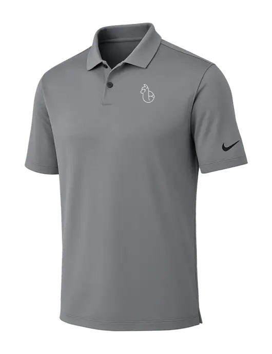 Nike Medium Grey Dri-FIT Vapor Polo w/Alpac Logo